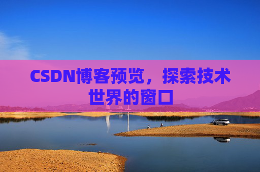 CSDN博客预览,探索技术世界的窗口